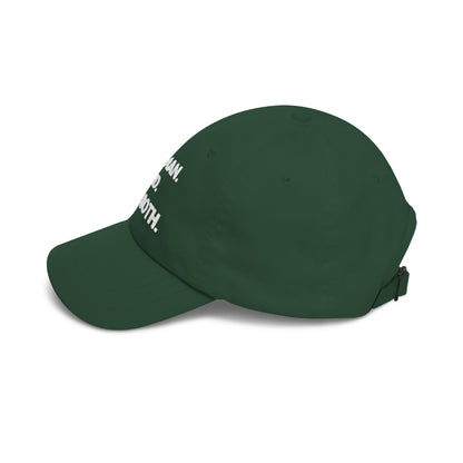 Classic Dad Cap – "Human. Kind. Be Both." Embroidered Baseball Hat