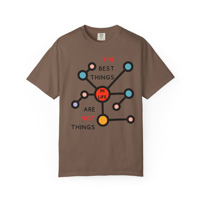 THE BEST THINGS IN LIFE ARE NOT THINGS - Connections, Not Collections
