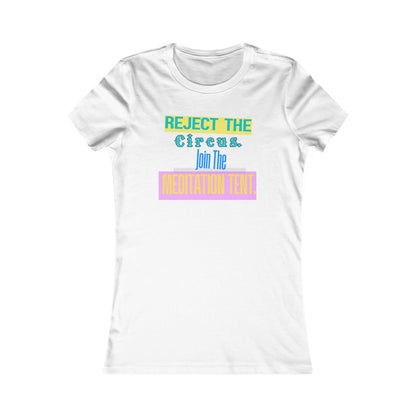 Copy of REJECT THE CIRCUS. JOIN THE MEDITATION TENT - Less Chaos, More Clarity