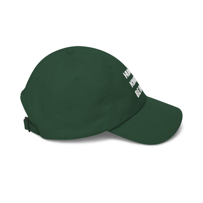 Classic Dad Cap – "Human. Kind. Be Both." Embroidered Baseball Hat