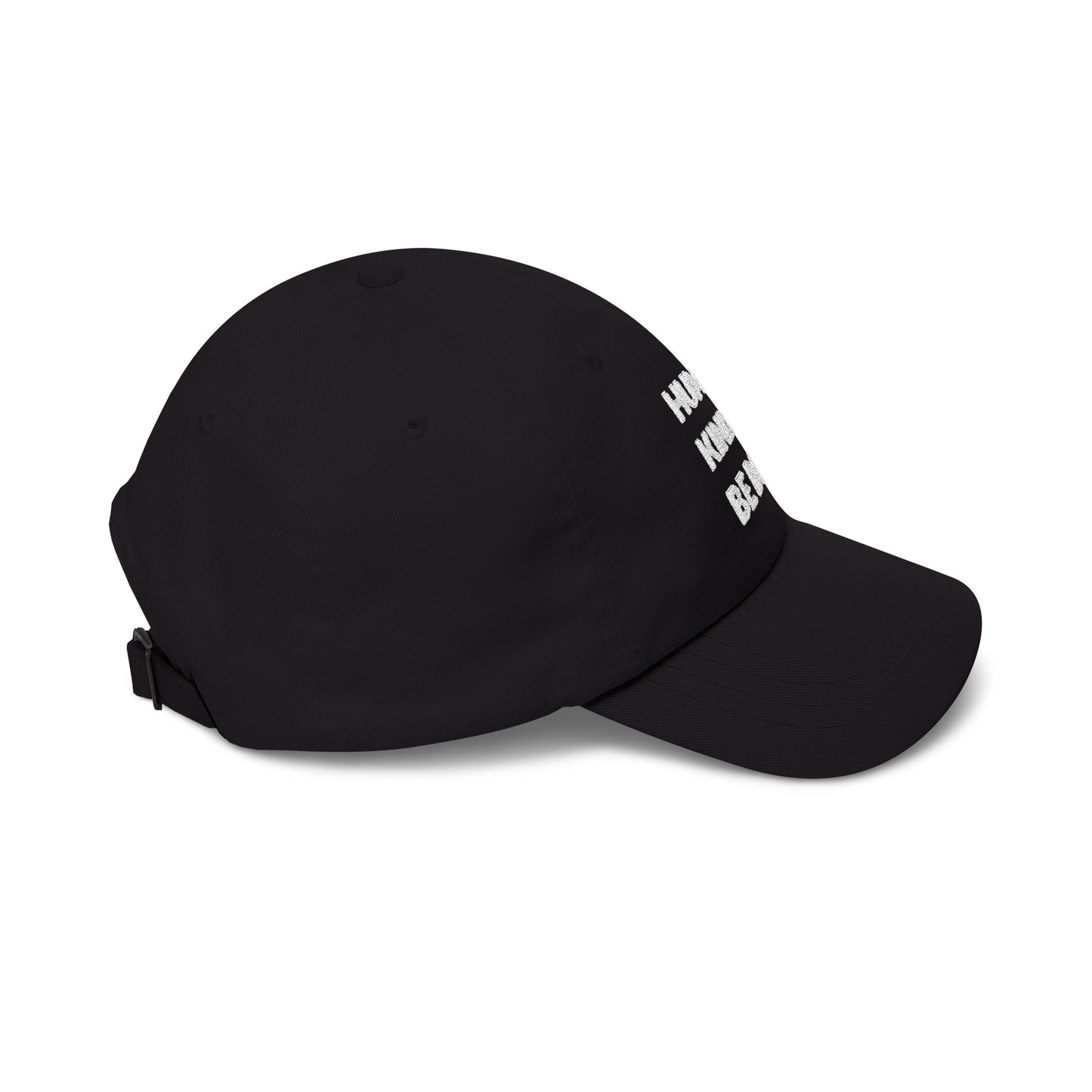 Classic Dad Cap – "Human. Kind. Be Both." Embroidered Baseball Hat